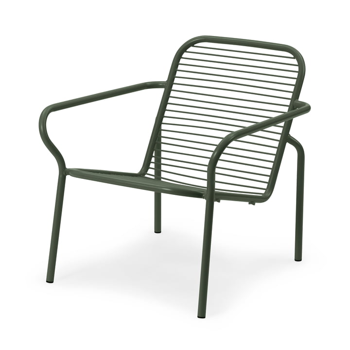 Normann Copenhagen - Vig Lounge Chair, dark green