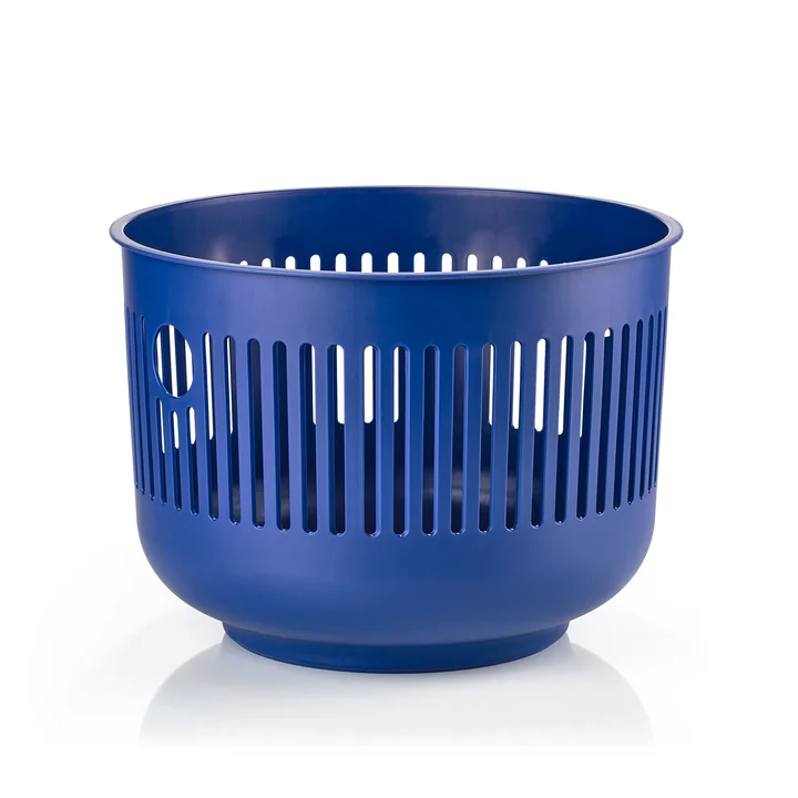 Zone Denmark - Ume Laundry basket, H 29 cm, indigo blue