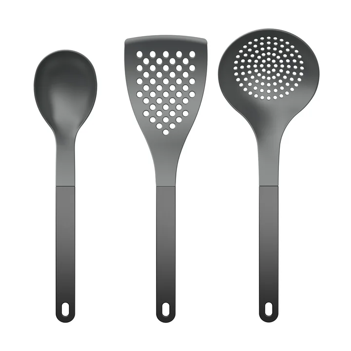 Rosti - New Optima Kitchen utensil set 2, black (3 pcs.)