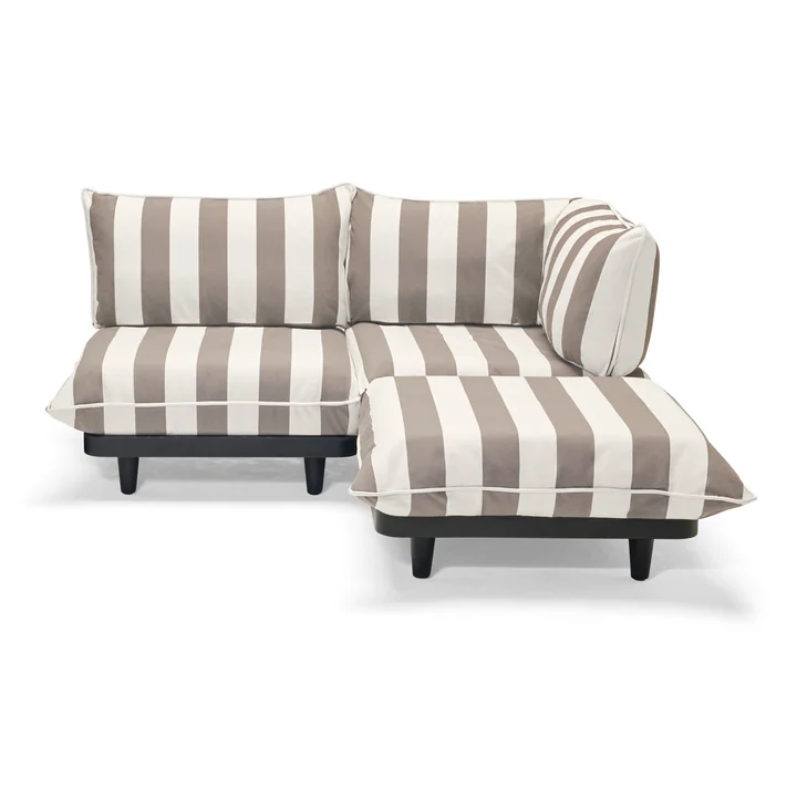 Fatboy - Paletti Outdoor Set, medium, white / cocoa striped