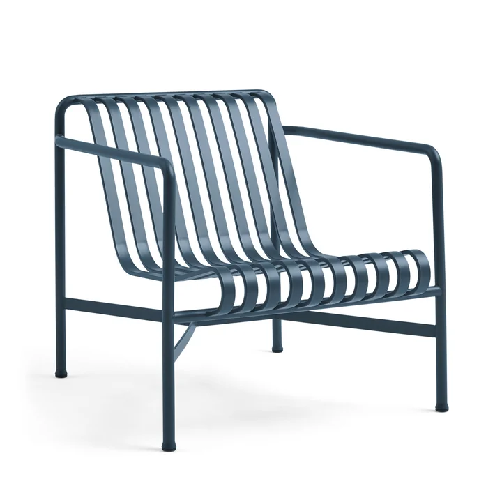 HAY - Palissade Lounge Chair Low , deep blue (Exclusive Edition 2025)