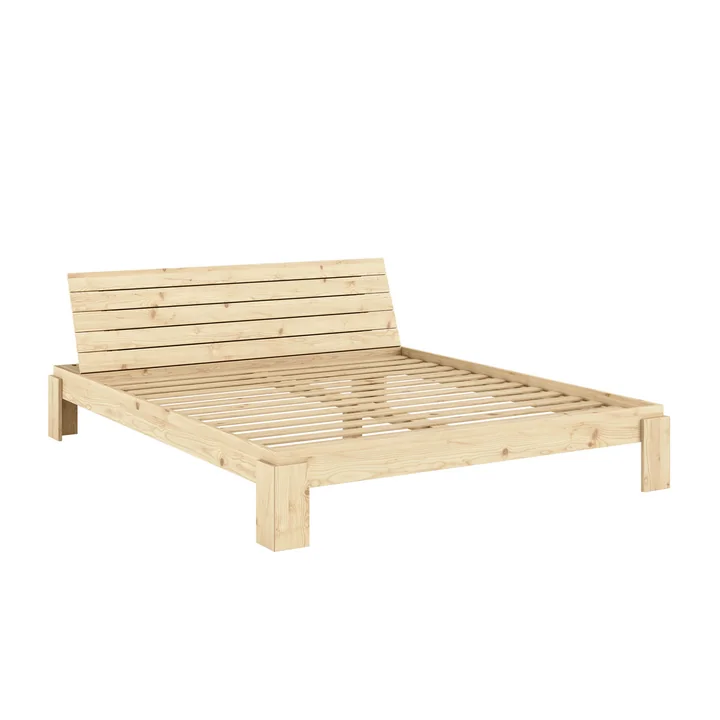 Karup Design - Layers Bed with headboard 180 x 200 cm, natural pine