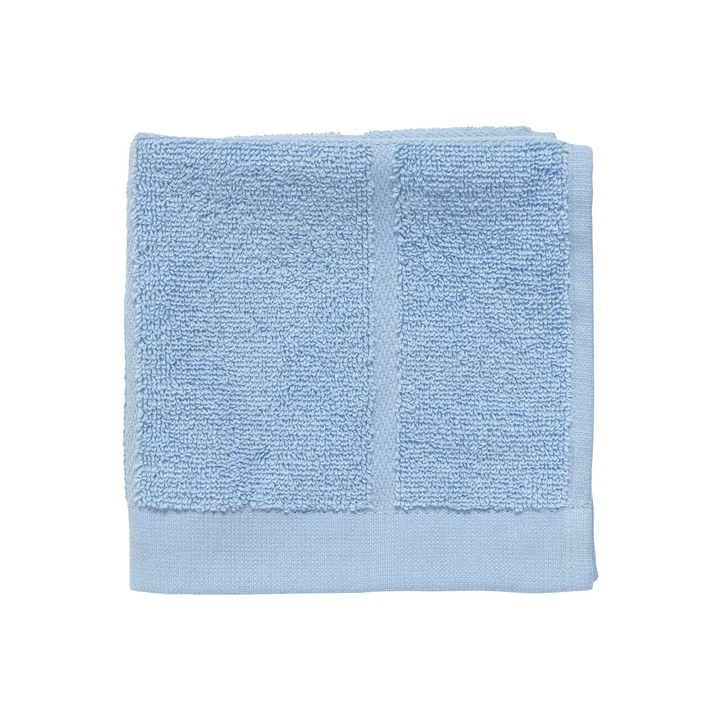 Tiiliskivi Mini towel, 30 x 30 cm, light blue (spring/summer 2025) from Marimekko