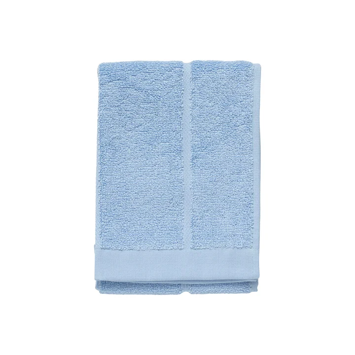 Tiiliskivi Guest towel 30 x 50 cm, light blue (spring/summer 2025) from Marimekko