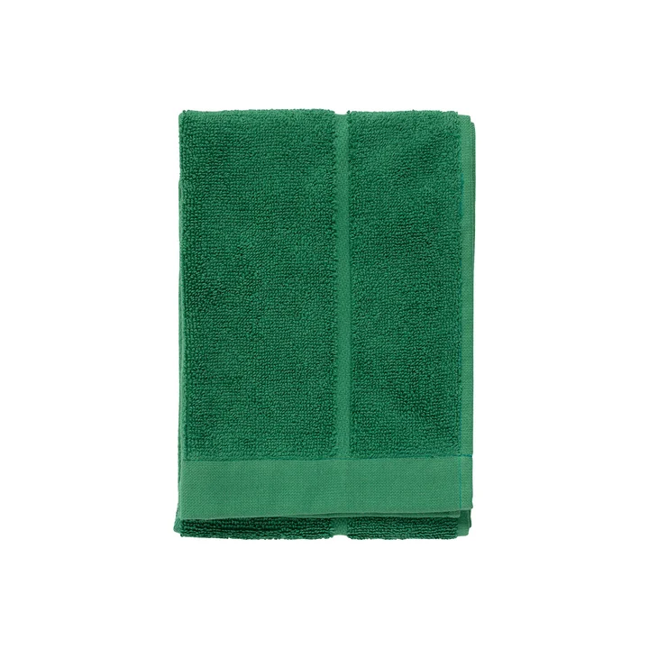 Tiiliskivi Guest towel 30 x 50 cm, green (spring/summer 2025) from Marimekko