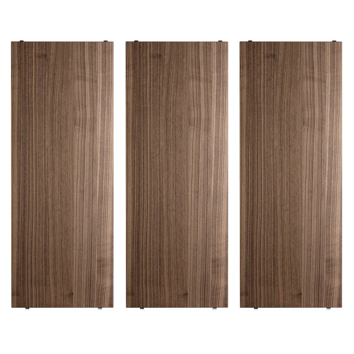 String - Shelf 78 x 30 cm (3-pack), walnut