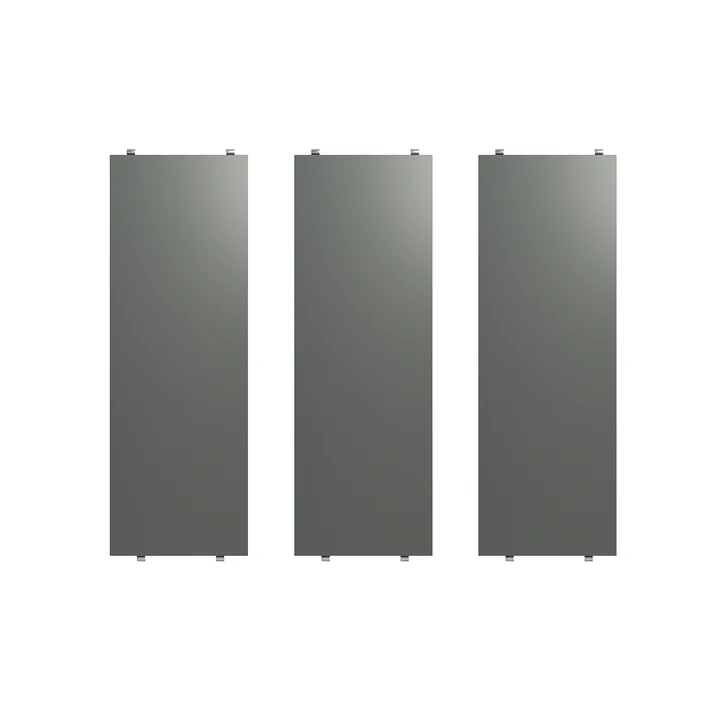String - Shelf 58 x 20 cm (3-pack), dark gray