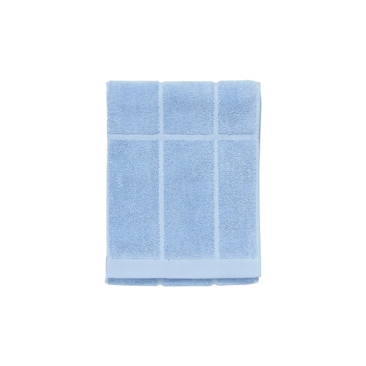 Tiiliskivi Towel, 50 x 70 cm, light blue (spring/summer 2025) from Marimekko