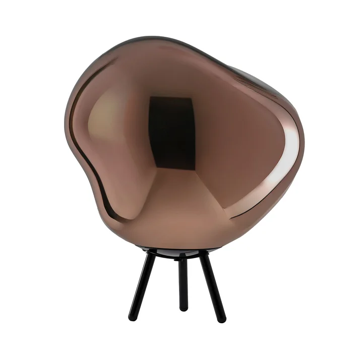 Tom Dixon - Melt LED floor light / pendant light with rechargeable battery, black / copper