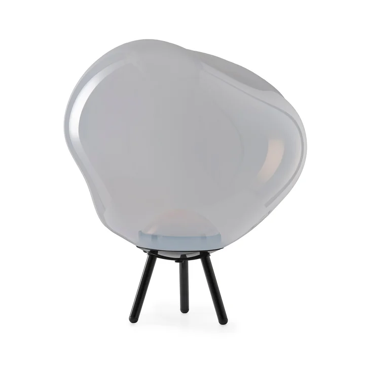 Tom Dixon - Melt LED floor light / pendant light with rechargeable battery, black / opal