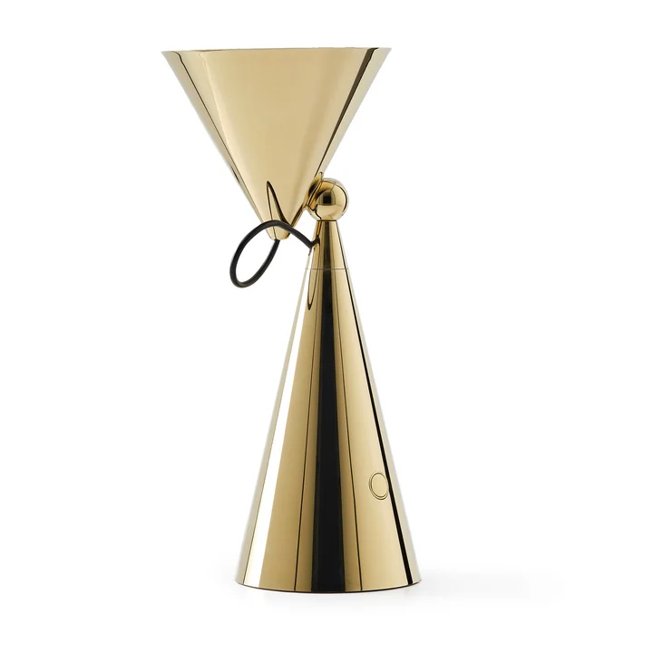Tom Dixon - Pose LED table lamp with rechargeable battery, gold