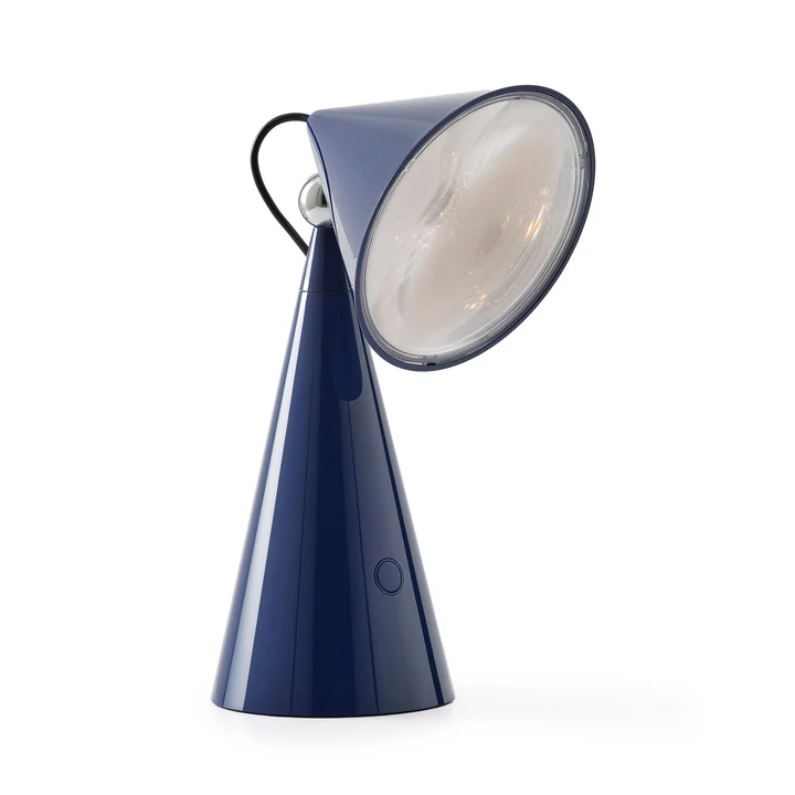 Tom Dixon - Pose LED table lamp with rechargeable battery, indigo