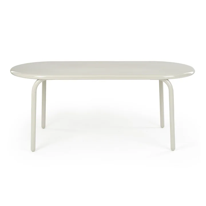 Tom Dixon - Groove Garden table, 186 x 86 cm, putty