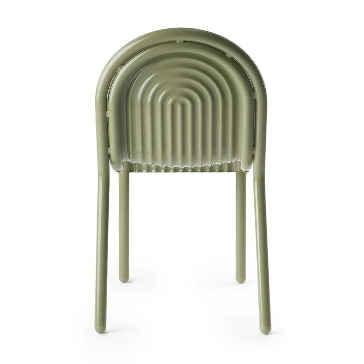 Tom Dixon - Groove Garden chair, moss green