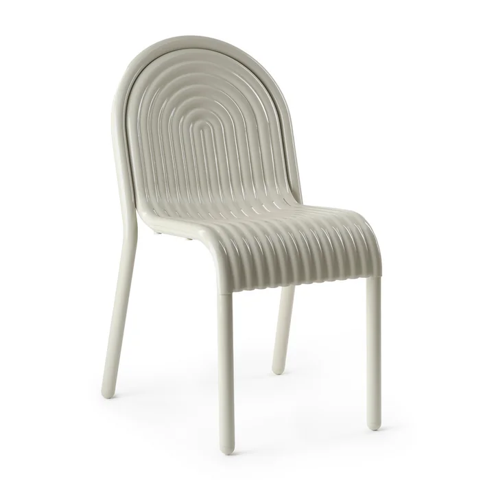 Tom Dixon - Groove Garden chair, putty