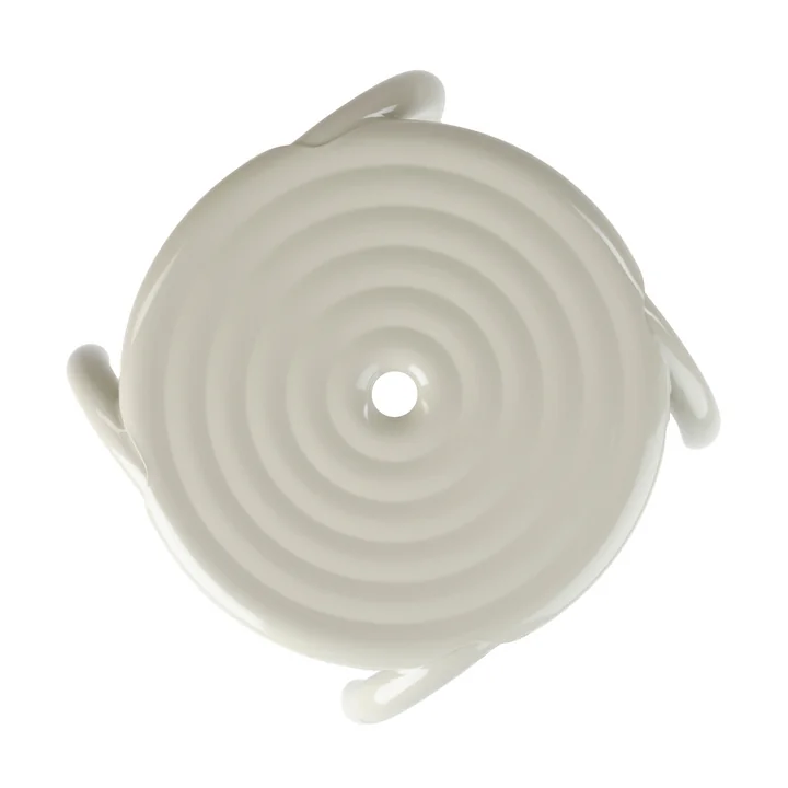 Tom Dixon - Groove Garden stool, putty