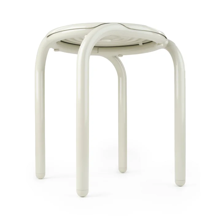 Tom Dixon - Groove Garden stool, putty
