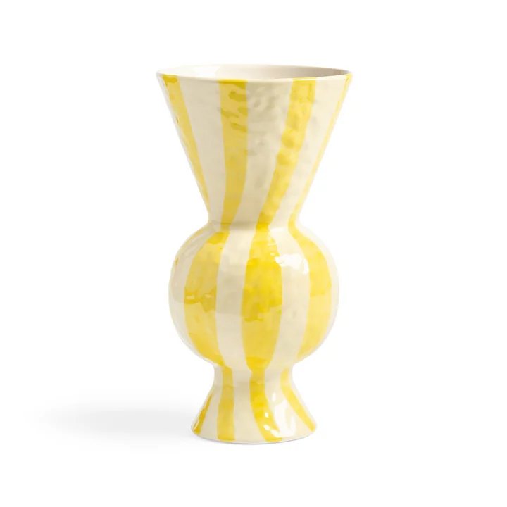 & klevering - Rhombic vase, yellow