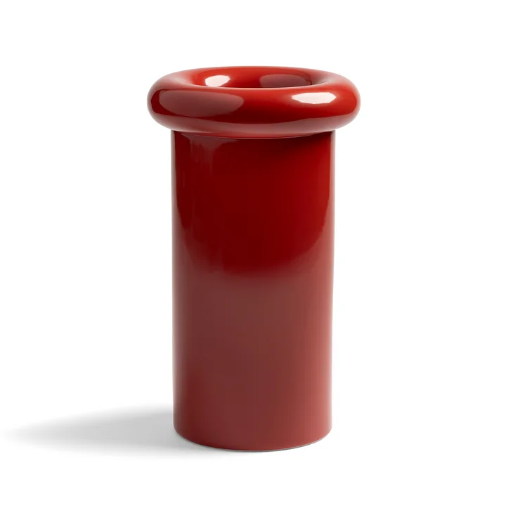 & klevering - Turban vase 27 x Ø 16 cm, burgundy