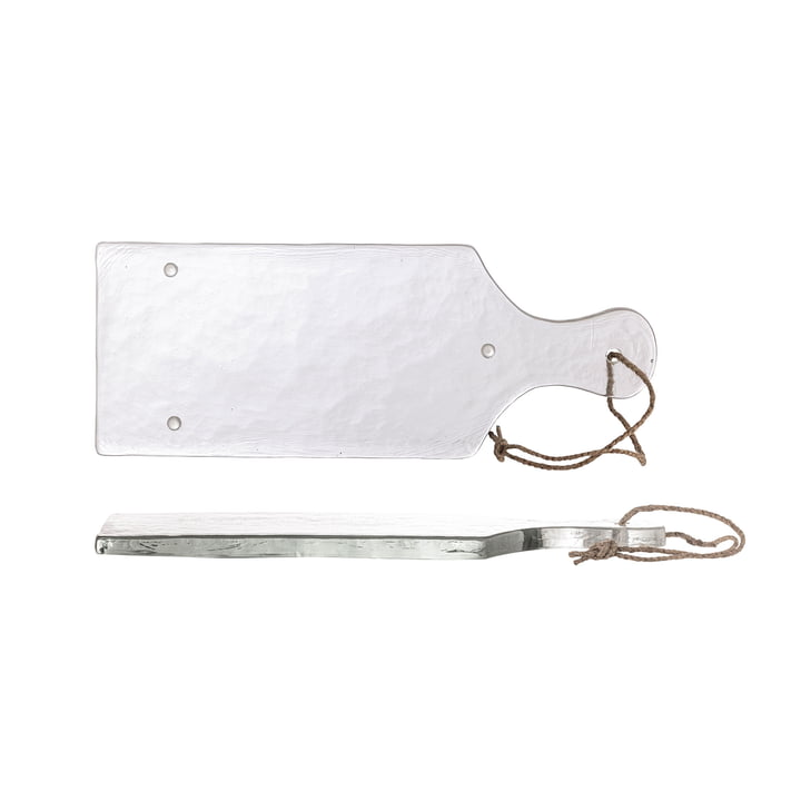 Bloomingville - Johni serving board, 14.5 x 38.5 cm, clear