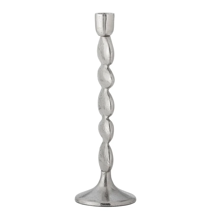 Bloomingville - Metina candlestick, h 28.5 cm, silver