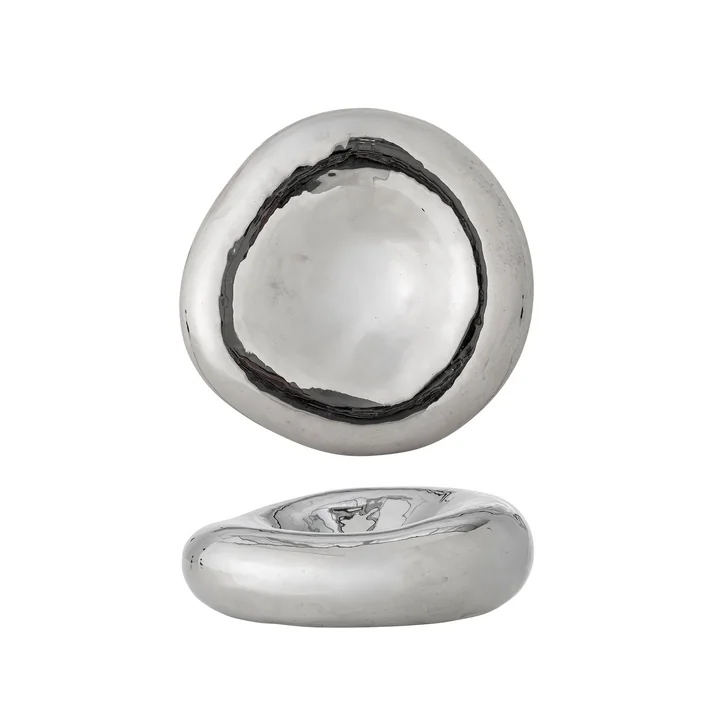 Bloomingville - Shine bowl, Ø 18 x 6 cm, silver