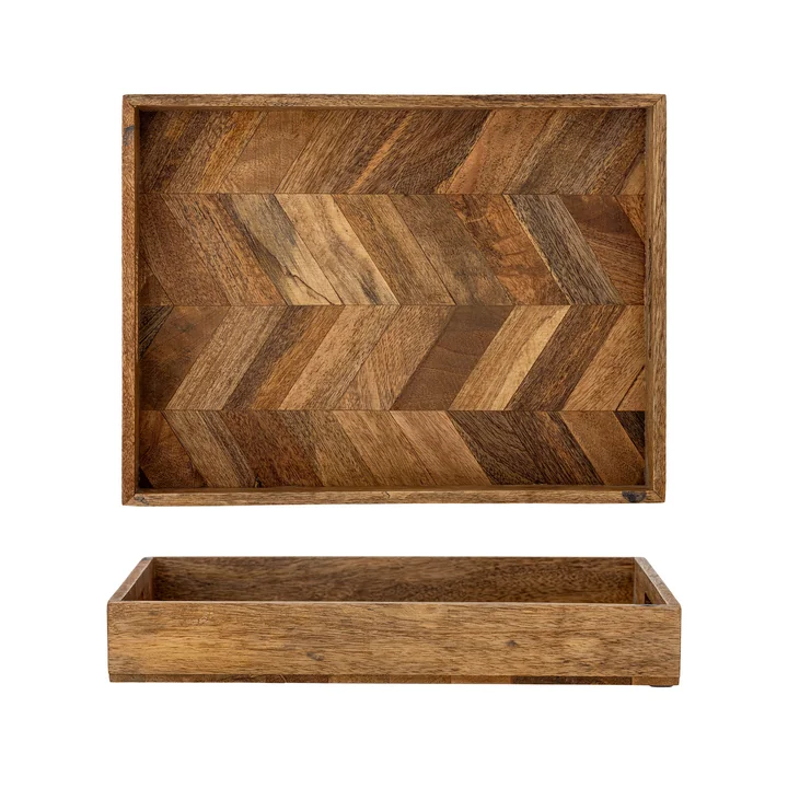 Bloomingville - Katalyn serving tray, 30 x 40 cm, natural mango