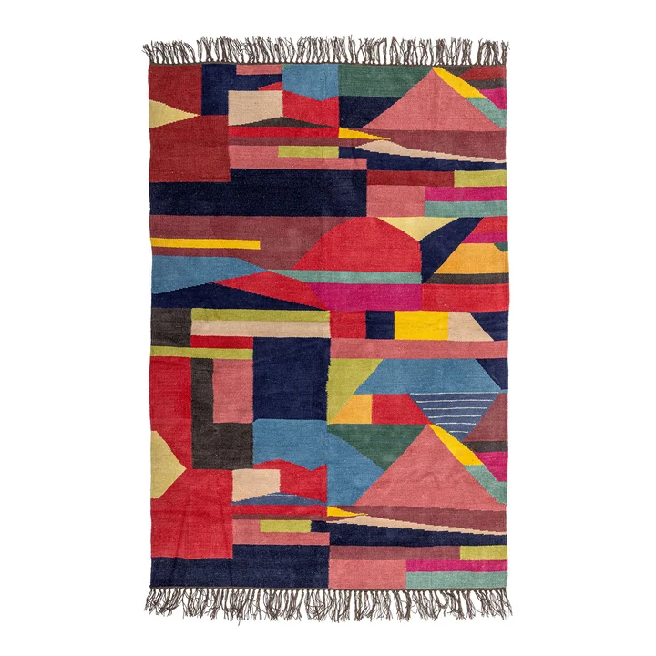 Bloomingville - Loggia rug, 140 x 200 cm, multicolored
