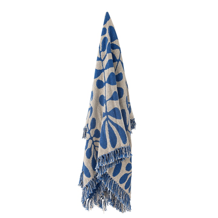 Bloomingville - Nevine blanket, 130 x 160 cm, blue