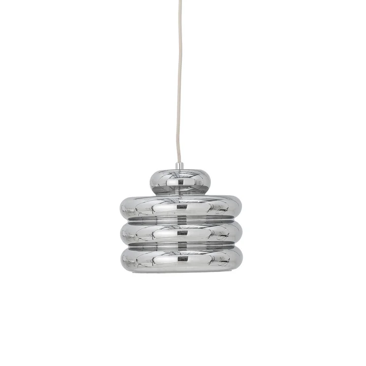 Spike pendant light, silver from Bloomingville