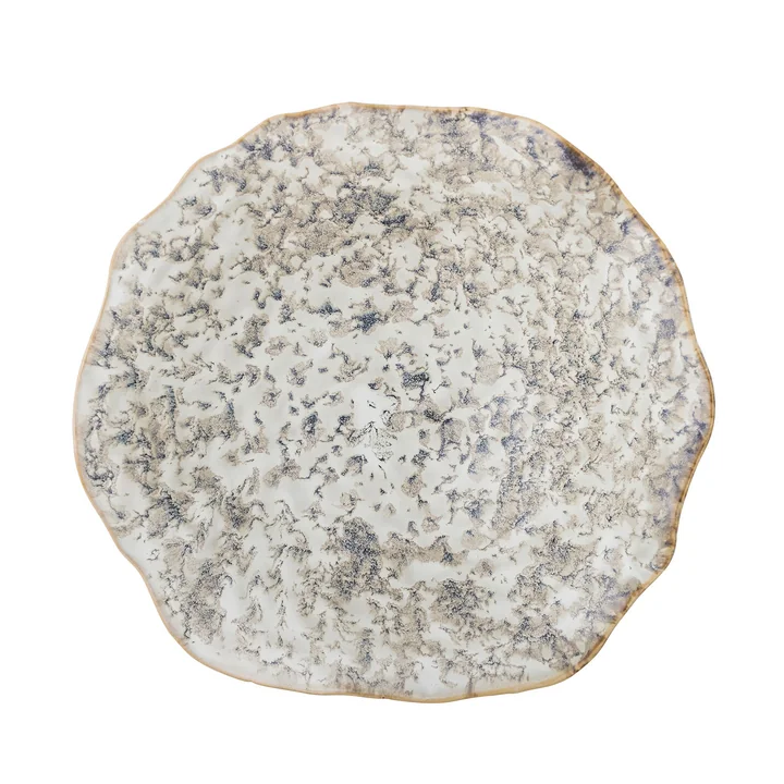 Bloomingville - Lennon bowl, Ø 27 x 9.5 cm, gray