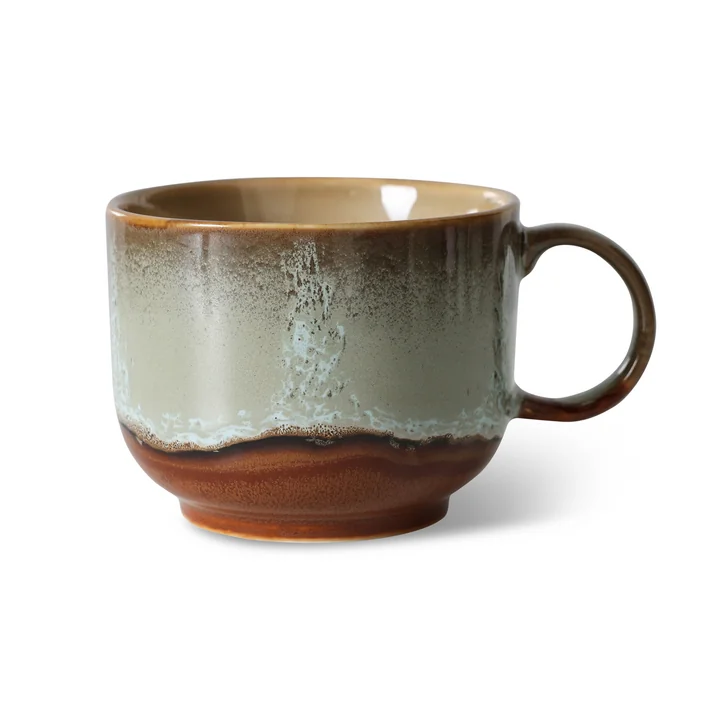 HKliving - 70's teacup, 425 ml, echo