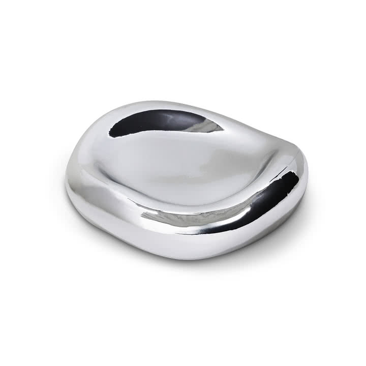 HKliving - Gleam Glass bowl, chrome