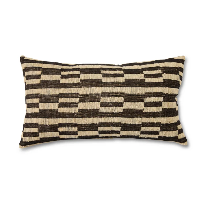 HKliving - Natural Cushion, 70 x 40 cm, monochrome