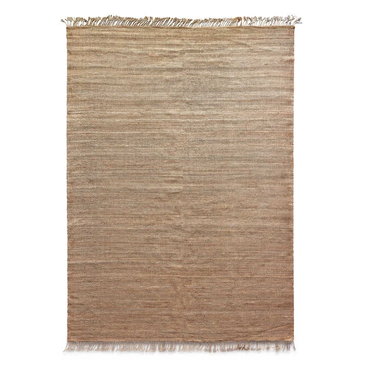 HKliving - Outlander Hemp carpet, 250 x 350 cm natural