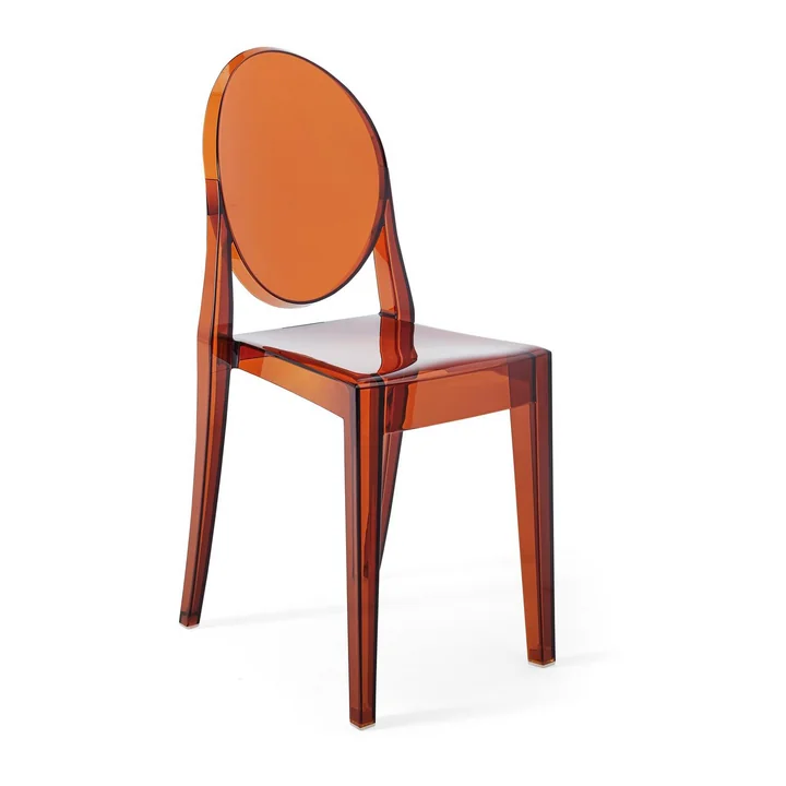 Kartell - Victoria Ghost chair, amber