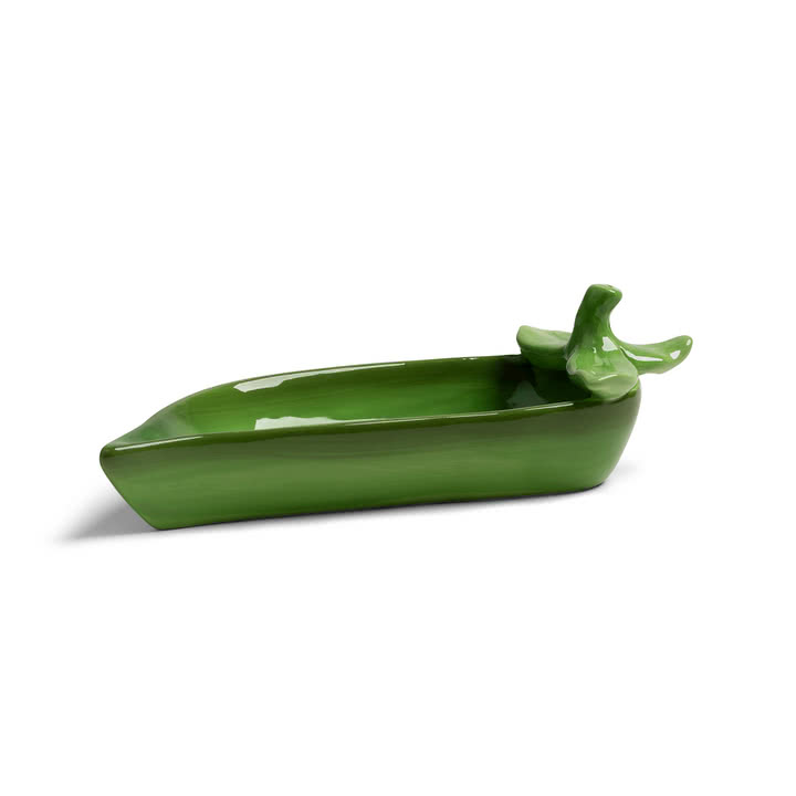& klevering - Salt and pepper shaker, Pea, green
