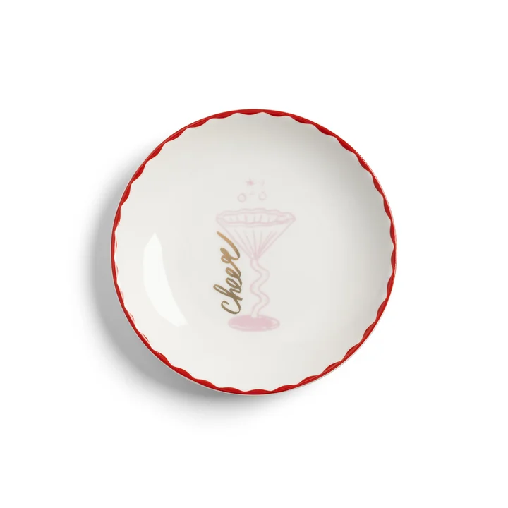 & klevering - Bliss plate, Ø 12.5 cm