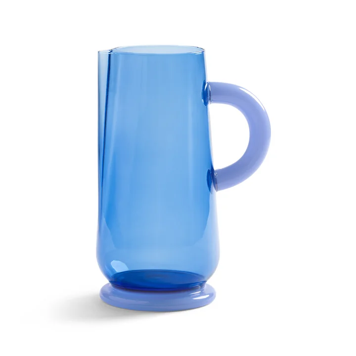 & klevering - Dew carafe 1 L, blue