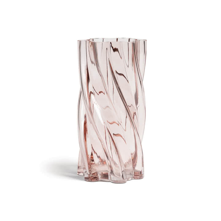 & klevering - Marshmallow Vase 25 x Ø 12 cm, pink