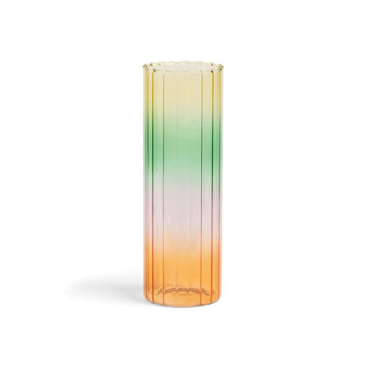 & klevering - Gradient vase 24 x Ø 8 cm, multicolor