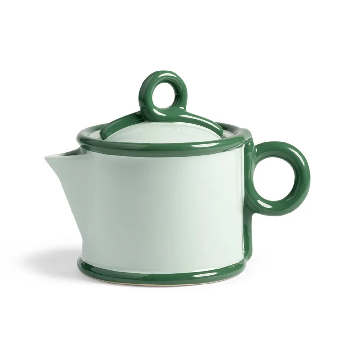 & klevering - Loop teapot, green
