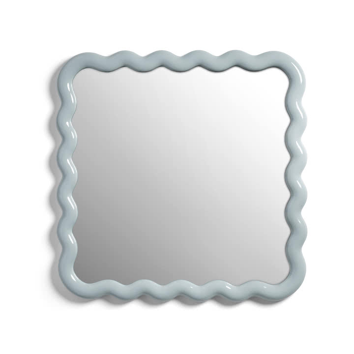 & klevering - Zigzag mirror 60 x 60 cm, mist