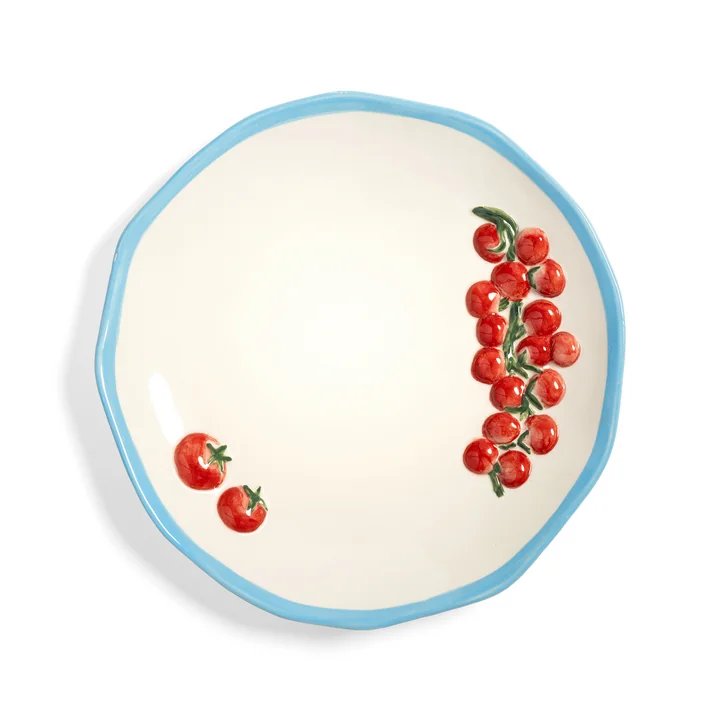 & klevering - Pomodoro Plate Ø 31 cm, blue