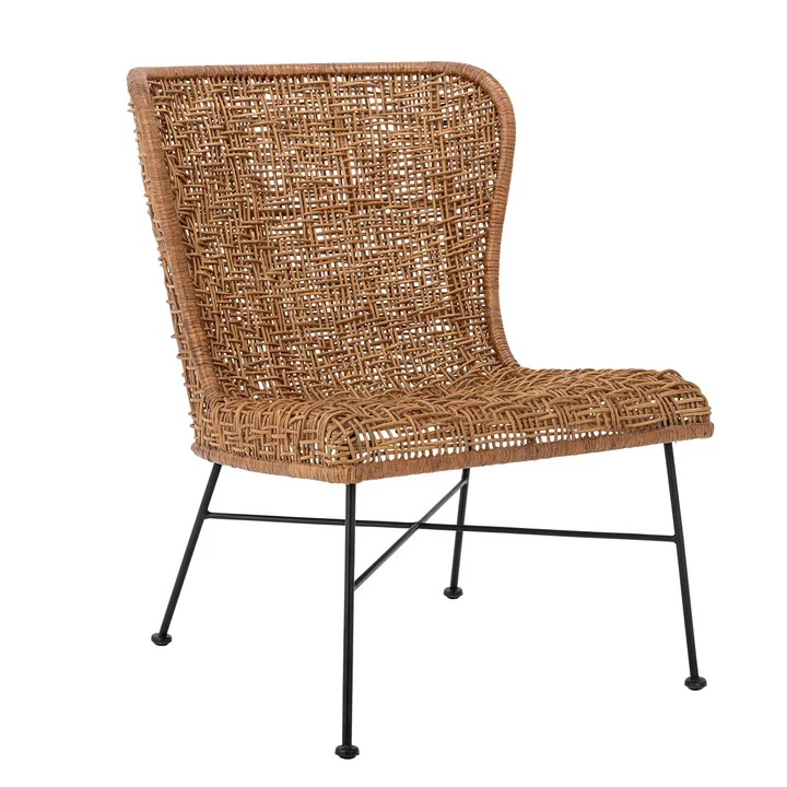 Somme lounge chair, natural rattan from Bloomingville