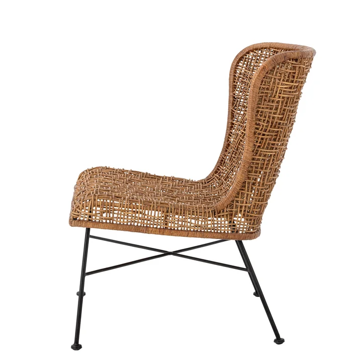 Somme lounge chair, natural rattan from Bloomingville