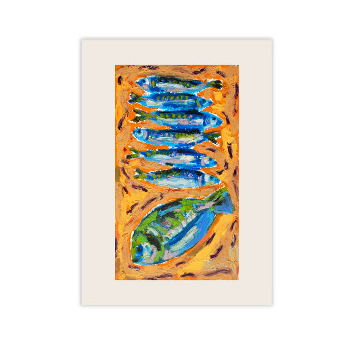 Paper Collective - Seven Fish, 50 x 70 cm