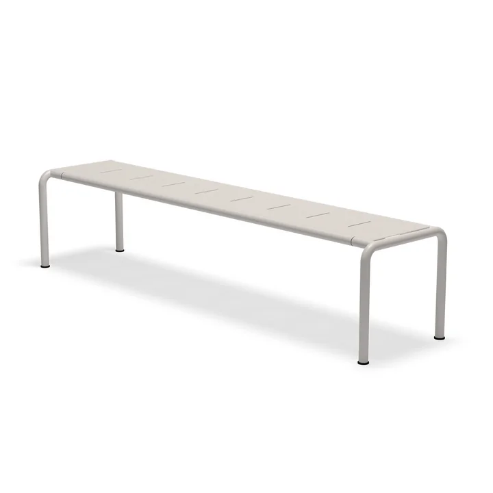 HOUE - Avanti garden bench, long, muted white
