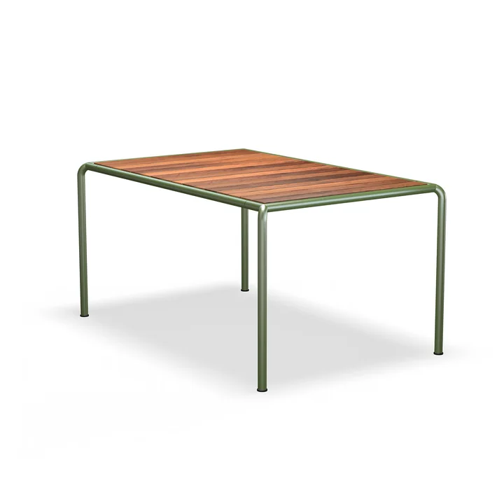 HOUE - Avanti outdoor dining table, 153 x 98 cm, ash / olive green