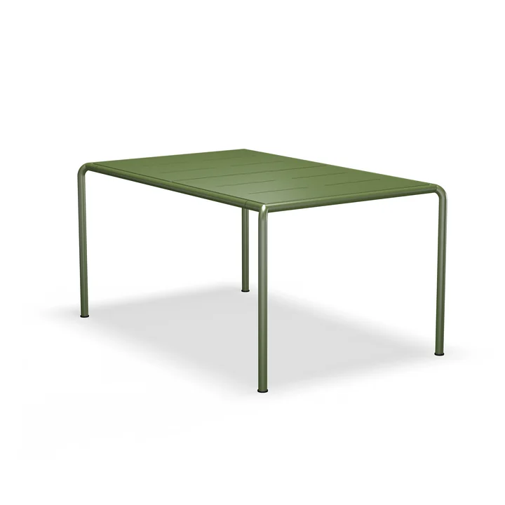 HOUE - Avanti outdoor dining table, 153 x 98 cm, olive green
